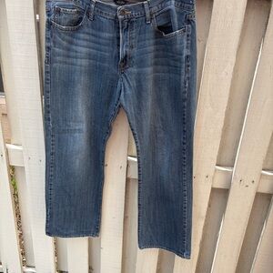 Lucky Brand Men's 361 Vintage Straight Jeans in Medium Blue